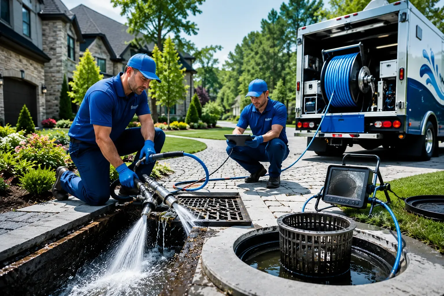 Local outdoor drain cleaning professionals in Bethlehem, CT
